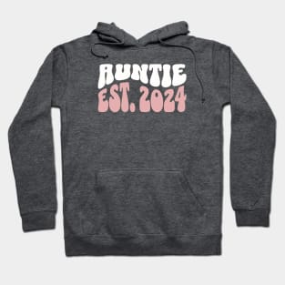 Auntie Est. 2024 New Aunt Established 2024 Hoodie